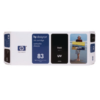 HP 83 Black UV Inkjet Cartridge C4940A