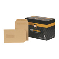 New Guardian C5 Window Envelopes 130gsm Manilla Self Seal (Pack of 250) A23013
