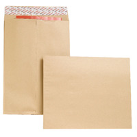 New Guardian Gusset Envelope 406x305x25mm 130gsm Manilla Peel and Seal (Pack of 100) B27326