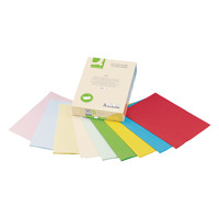 Q-Connect Coloured A4 Copier Paper 80gsm Cream Ream (Pack of 500)
