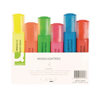 Q-Connect Assorted Highlighter Pens (Pack of 6) KF01909