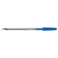 Q-Connect Medium Blue Ballpoint Pen (Pack of 50) KF26039