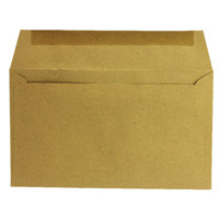 Q-Connect 89x152mm 70gsm Gummed Manilla Envelope (Pack of 1000) 721166