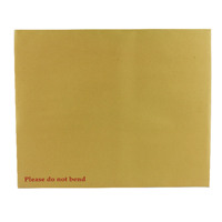 Q-Connect Board Back Envelope 394x318mm 115gsm Manilla Peel and Seal (Pack of 125) KF3522