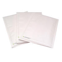 Q-Connect Bubble Lined Envelope Size 5 220x265mm White (Pack of 100) KF71450