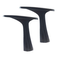 Jemini Black Medium Back Task Chair Arms (Pack of 2) KF73604