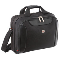 Gino Ferrari Black Helios Laptop Business Bag 16in GF542Â 