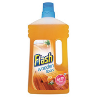 Flash Wooden Floors Cleaner 1 Litre 5413149600898