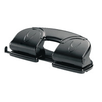Rexel V412 4 Hole Punch Black 08309