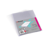 Rexel Nyrex A4 Card Holder Clear Open Top (Pack of 25) PGCA41 12081