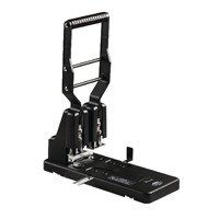 Rexel HD2300 Ultra Heavy Duty 2 Hole Punch Black 2100994