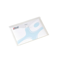 Rexel Carry A4 Folder Translucent White (Pack of 5) 16129WH