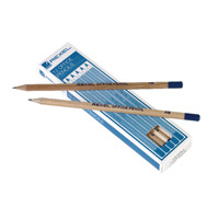 Rexel Office Pencils Natural Wood HB (Pack of 12) 34253
