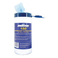 Wipex Disinfectant Wipes Tub of 150 Blue 0844