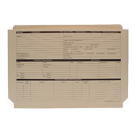 Custom Forms Yellow Expanding Personnel Wallet (Pack of 50) PWY02