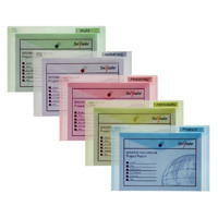 Snopake Foolscap Assorted Polyfile Classic Wallet (Pack of 5) 10087