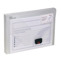 Snopake A4 35mm Clear Document Box 12861