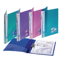 Snopake ClampBinder Electra Assorted A4 (Pack of 10) 12790