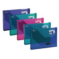 Snopake A4 25mm Electra Assorted Document Box (Pack of 5) 14832