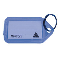 Kevron Plastic Clicktag Key Tag Blue (Pack of 100) ID5BLU100