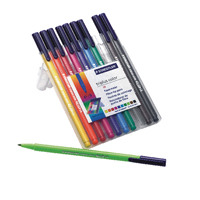 Staedtler Triplus Color Fibre Tip Pen Assorted (Pack of 10) 323SB10