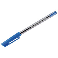 Staedtler Medium Blue Stick Ballpoint Pen (Pack of 10) 430-M3