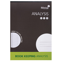 Silvine A4 8 Column Analysis Pad A4A8
