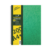 Silvine Wirebound A4 Notebook 100 Leaf Ruled Feint (Pack of 6) SPA4FEINT