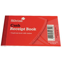 Silvine Duplicate Receipt Book 63x106mm Gummed (Pack of 36) 228
