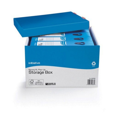 Initiative File-Away Strong XL Pop-Up Storage Box 380wx430d x 287h