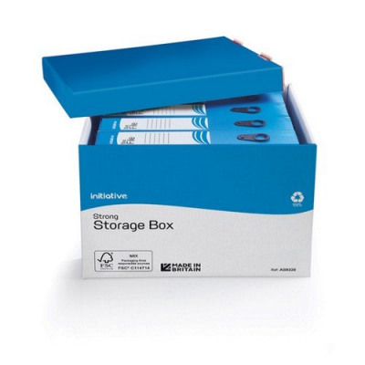Initiative File-Away Storage Box (old Spec AS1551) 330w x 405d x 260h mm