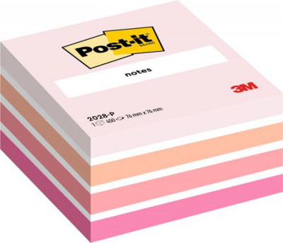 3M Post-It Notes Cube 76x76mm Energy Colours