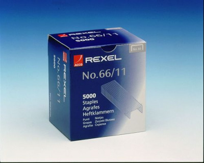 Rexel No 66 Staples 11mm Pack 5000
