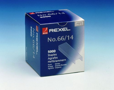 Rexel No 66 Staples 14mm Pack 5000