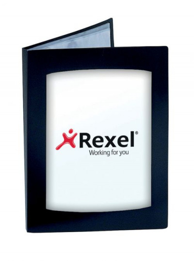 Rexel Clearview Display Book A3 Black