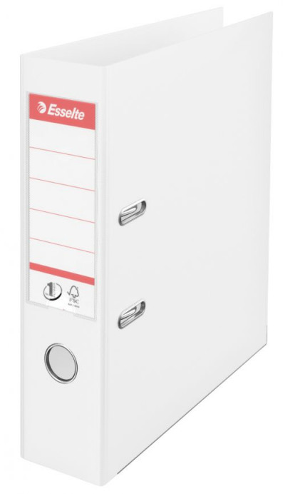 Esselte Lever Arch File Polypropylene A4 75mm White