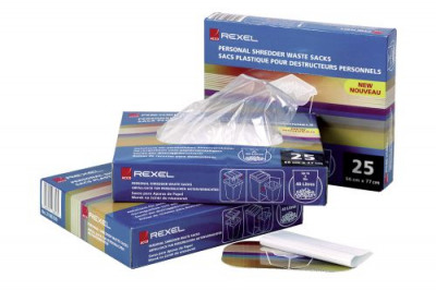 Rexel Shredder Waste Sacks 115 Litres 40070 Pack 100