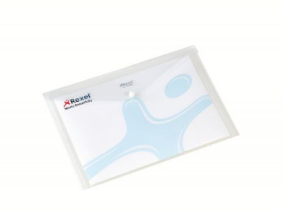 Rexel Carry Folder A4 Polypropylene White Pack 5