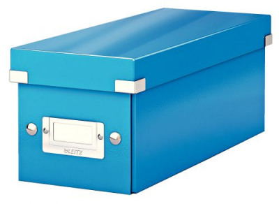 Leitz Click & Store CD Storage Box Blue 124w x 320d x 127hmm
