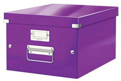 Leitz WOW Click & Store Box Medium Purple