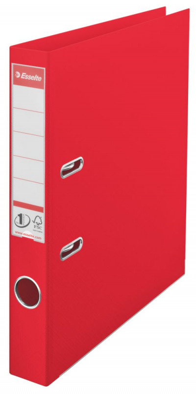 Esselte Lever Arch File Polypropylene A4 50mm Red