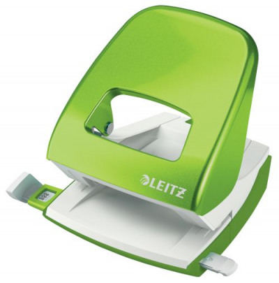 Leitz NeXXt WOW 5008 Hole Punch 2-Hole Capacity 30 sheets Green Ref 50081054