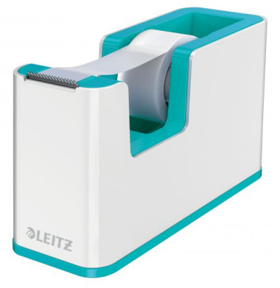 Leitz Tape Dispenser WOW Duo Colour White/Ice Blue