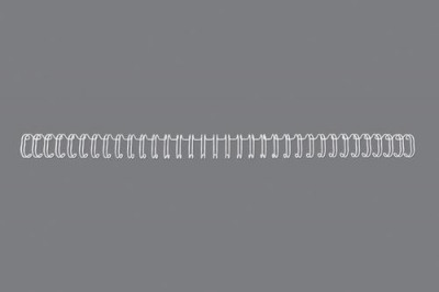 GBC Binding Wire 9.5mm White Pack 100