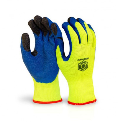 Beeswift Latex ThermoStar Fully Dipped Glove Saturn Yellow 11