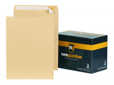 New Guardian Envelope Peel n Seal Pocket 406x305mm 130gsm Manilla Pack 250