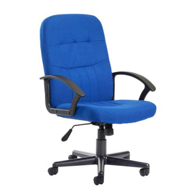 Cavalier Fabric Managers Chair Blue