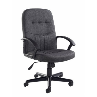Cavalier Fabric Managers Chair Charcoal