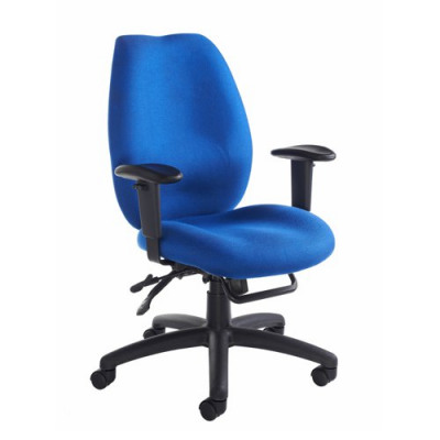 Cornwall Multi Functional Operator Chair Blue