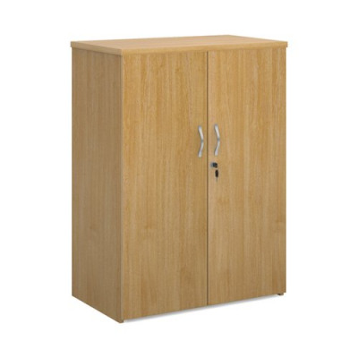 2 Shelf Cupboard 1090h/800w/470d 25mm Top Oak